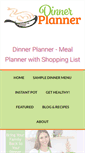 Mobile Screenshot of dinnerplanner.com